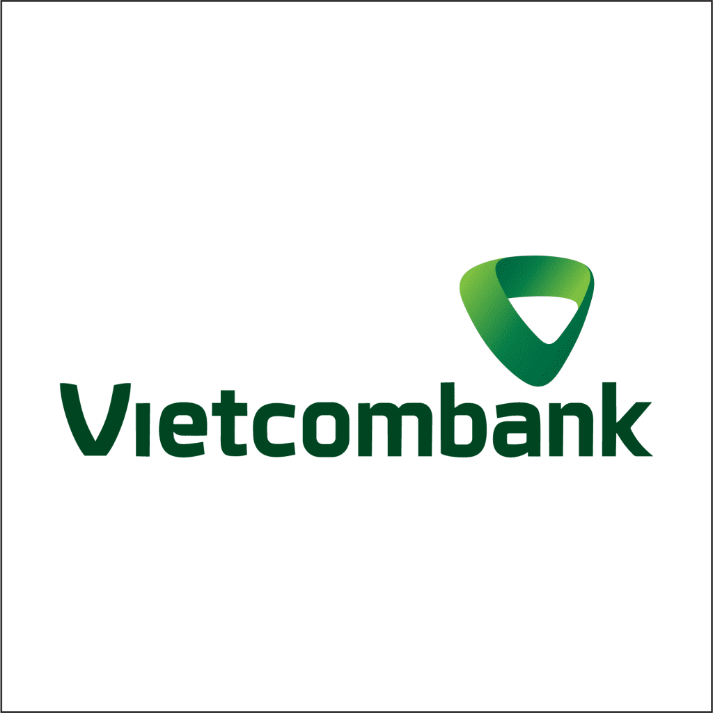 Logo card visit điện tử vietcombank