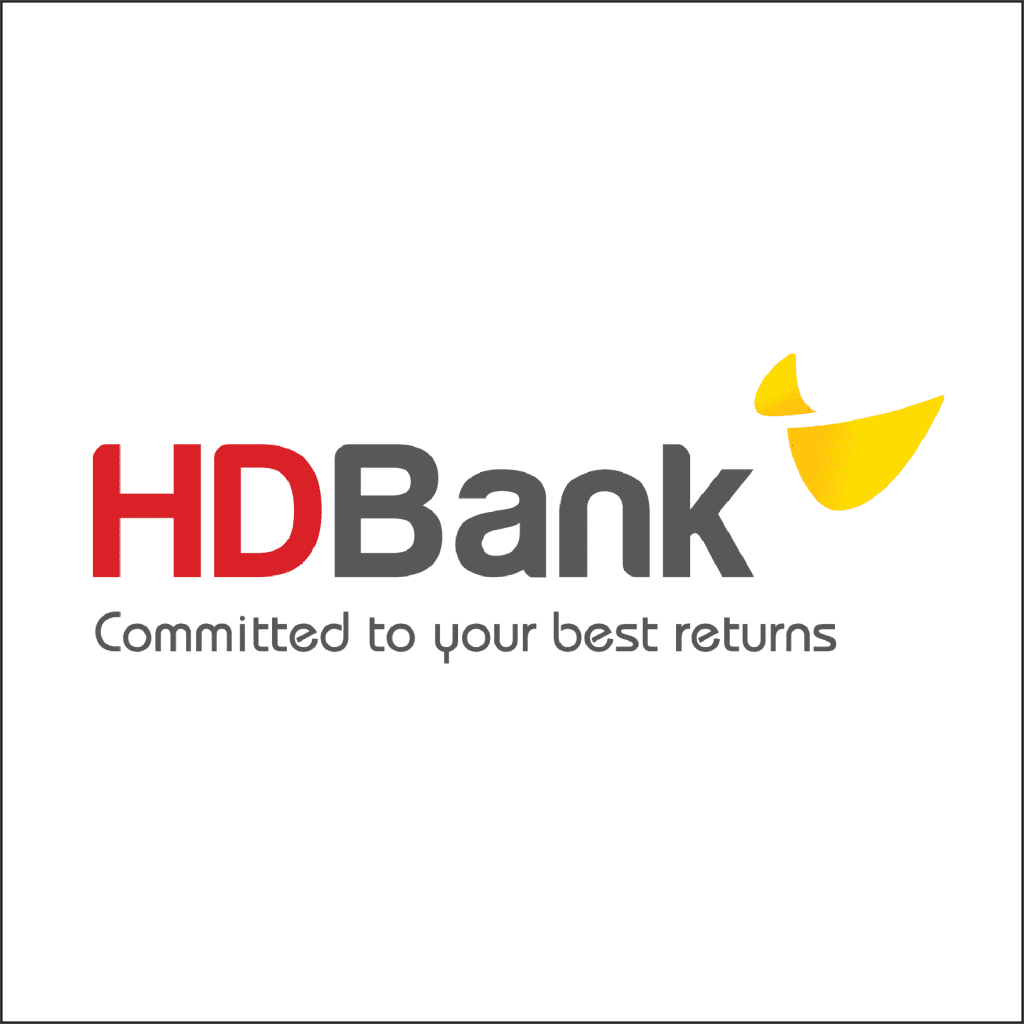 Logo card visit điện tử HD bank