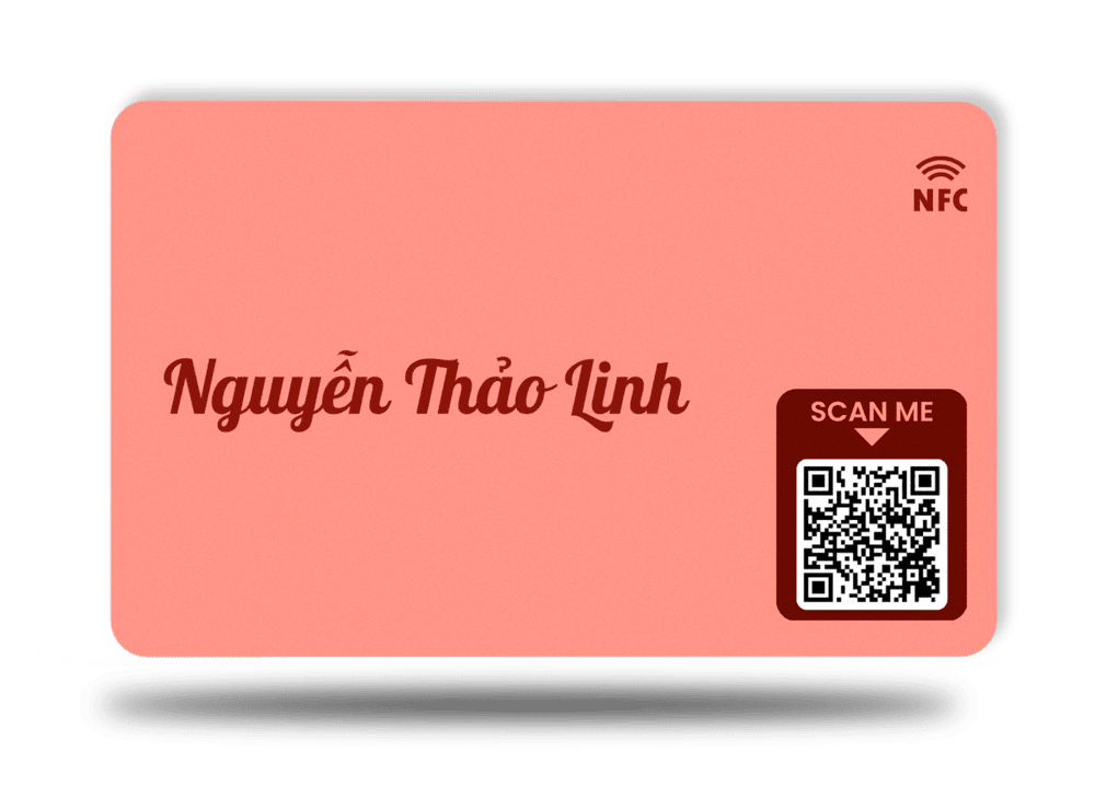 Thẻ Thiết Kế Riêng Pro ID - Phong Cách Lãnh Đạo Mẫu 06