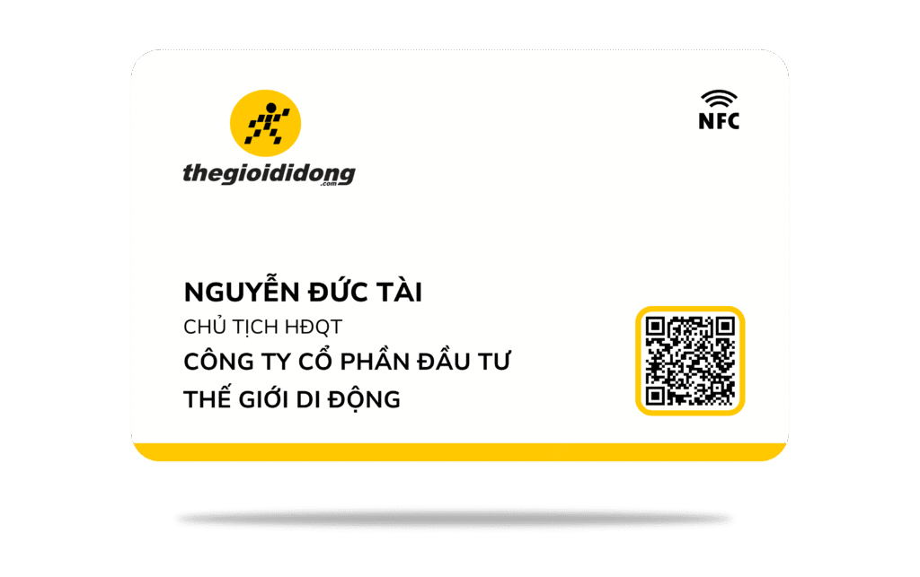 Thẻ Trắng Doanh Nhân Pro ID - Mẫu Thế Giới Di Động