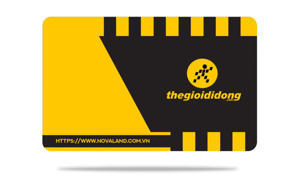 Thẻ Thiết Kế Riêng Pro ID - Mẫu Thế Giới Di Động Đen Vàng